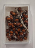 ASSORTED WOOD ROSARY