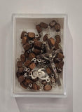 ASSORTED WOOD ROSARY