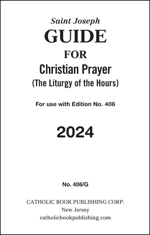 2024 Guide for Christian Prayer (The Liturgy of the Hours)