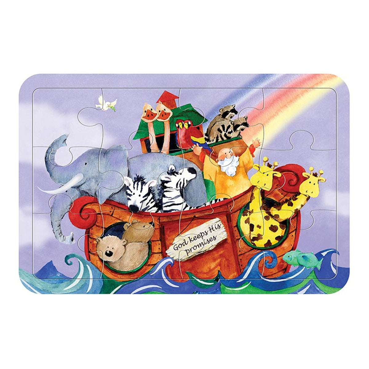Noah's Ark Puzzle with Base Tray – Universal Church Supplies Inc