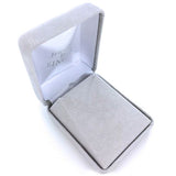 1 Inch Sterling Silver Plain Cross Necklace - 20" Chain