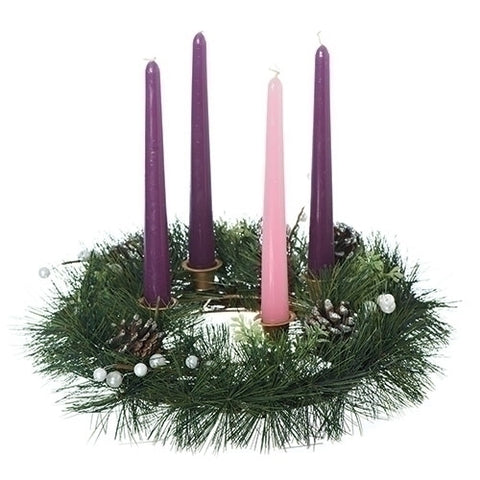 Pine Style Advent Wreath