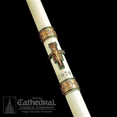 CROSS of ST. FRANCIS Paschal Candle