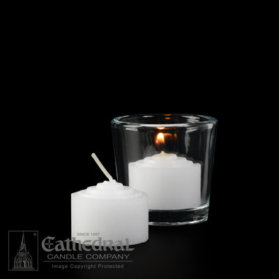 PARAFFIN WAX - 6-hour Vigil Candle (Straight Side)