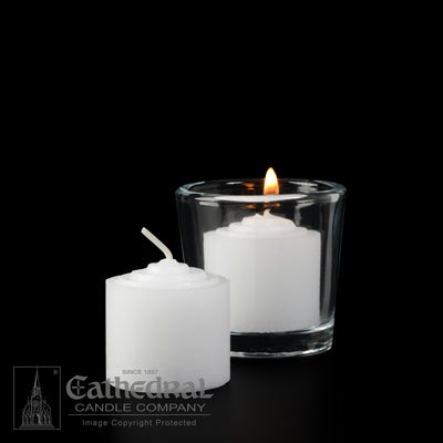 PARAFFIN WAX - 8-hour Vigil Candle (Straight Side)