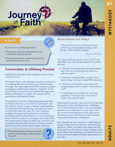 #04 Journey of Faith For Adults - Mystagogy -  - Adult