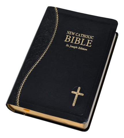 New Catholic Bible St. Joseph Edition Black
