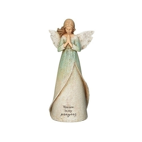 You are in my Prayers Angel Statue 8.5"
