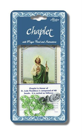 CHAPLET ST JUDE - GREEN