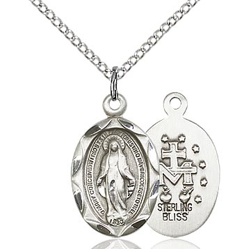 Miraculous Medal with Chain