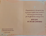 For Your Confirmation Having a Granddaughter - Confirmation Card