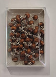 ASSORTED WOOD ROSARY
