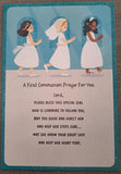 A First Communion Prayer For You - Card
