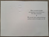 For a Wonderful Grandson on Your First Holy Communion - Card