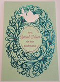 For a Special Niece On Your Confirmation - Confirmation Card