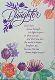 Daughter - Confirmation Card