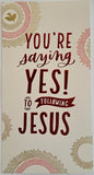 You're Saying Yes to Following Jesus - Confirmation Card