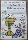 From Mom & Dad On Your First Holy Communion - Card