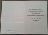 To a Dear Girl On Your First Communion - Card