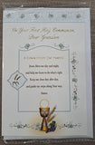 On Your First Holy Communion, Dear Grandson - Card