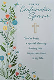 For My Confirmation Sponsor - Confirmation Card