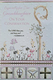 Especially for You Granddaughter - Confirmation Card