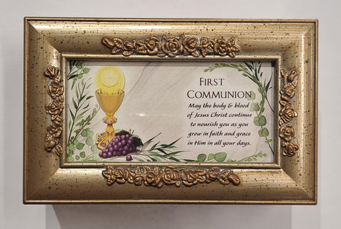 FIRST COMMUNION MUSIC BOX