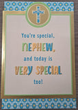 You're Special, Nephew - First Communion Card