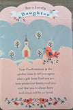 For a Lovely Daughter - Confirmation Card