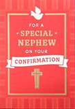 For a Special Nephew - Confirmation Card