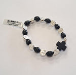 ST BENEDICT BRACELET - BLACK WOOD