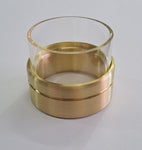 FLAME PROTECTOR 2" BRASS Satin Finish (desmarais style)