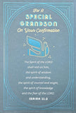 For a Special Grandson - Confirmation Card