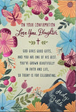 On Your Confirmation: Love You, Daughter - Confirmation Card