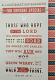 A Confirmation Blessing for Someone Special - Confirmation Card