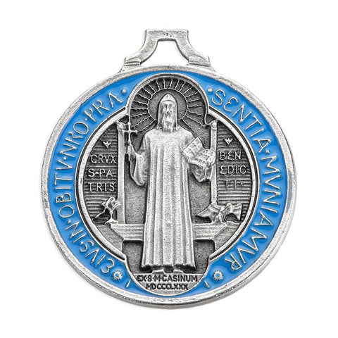 1 3/4" Epoxied St.Benedict Medal