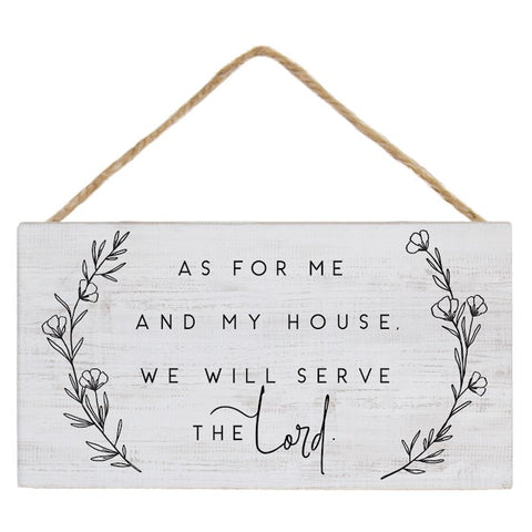 Petite Hanging Accent-Me & My House (6.5" x 5.5")