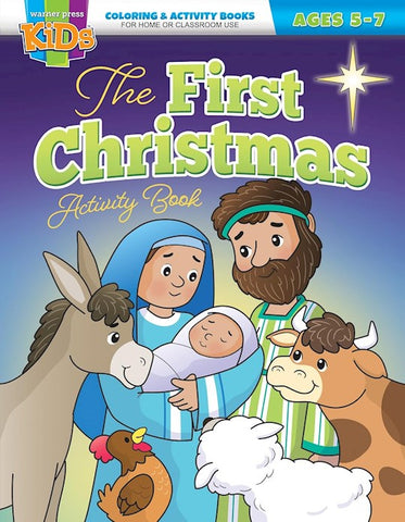 First Christmas Coloring and Activity Book Ages 5-7