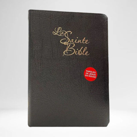 BIBLE FRENCH (WORD OF CHRIST IN RED)