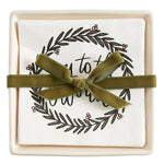 Napkin Tray-Joy To The World with 20 Napkins