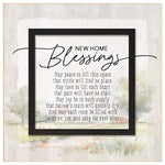 Plaque-Layered Grace-New Home Blessings (6 x 6)