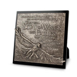 Sculpture Plaque Moments Of Faith Eagle