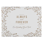 WEDDING GUEST BOOK - Always and Forever