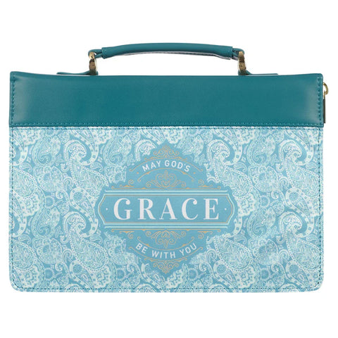 BIBLE COVER May God's Grace Be With You -MEDIUM