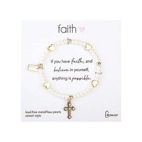 CHILDREN'S JEWELRY-CROSS BRACELET