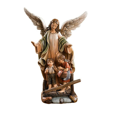 STATUE GUARDIAN ANGEL 9" TOSCANA