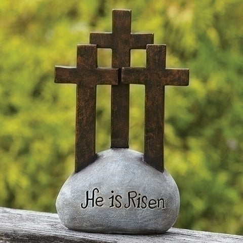 CROSS HE IS RISEN 6.75''H