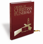 ORDER of CHRISTIAN FUNERAL HARDCOVER Burgundy