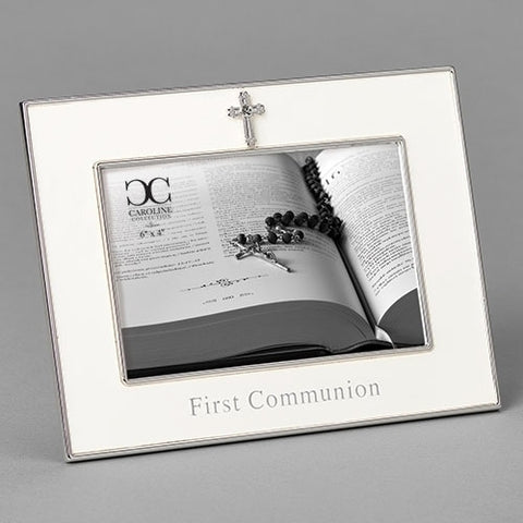 6"H COMMUNION FRAME W/ CROSS