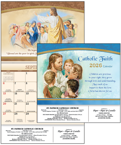 2026 Catholic Faith Calendar